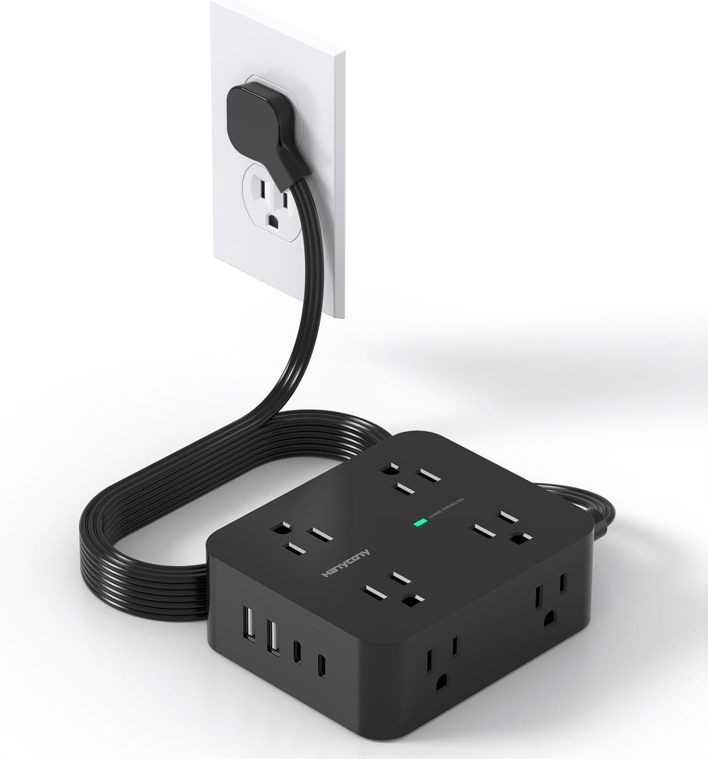 超薄扁平插頭延長線